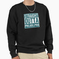 Straight Outta Philadelphia Sweatshirt - Custom Art Print for Adults - T-Shirt, Sweatshirt, Hoodie