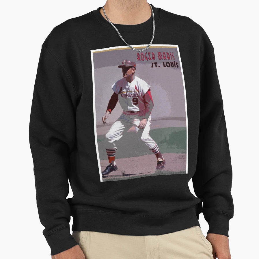 Roger Maris Sweatshirt - Custom Art Print Unisex - T-Shirt, Sweatshirt, Hoodie