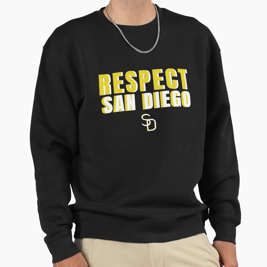 Respect San Diego Sweatshirt - Graphic Print for Adults - T-Shirt, Sweatshirt, Hoodie