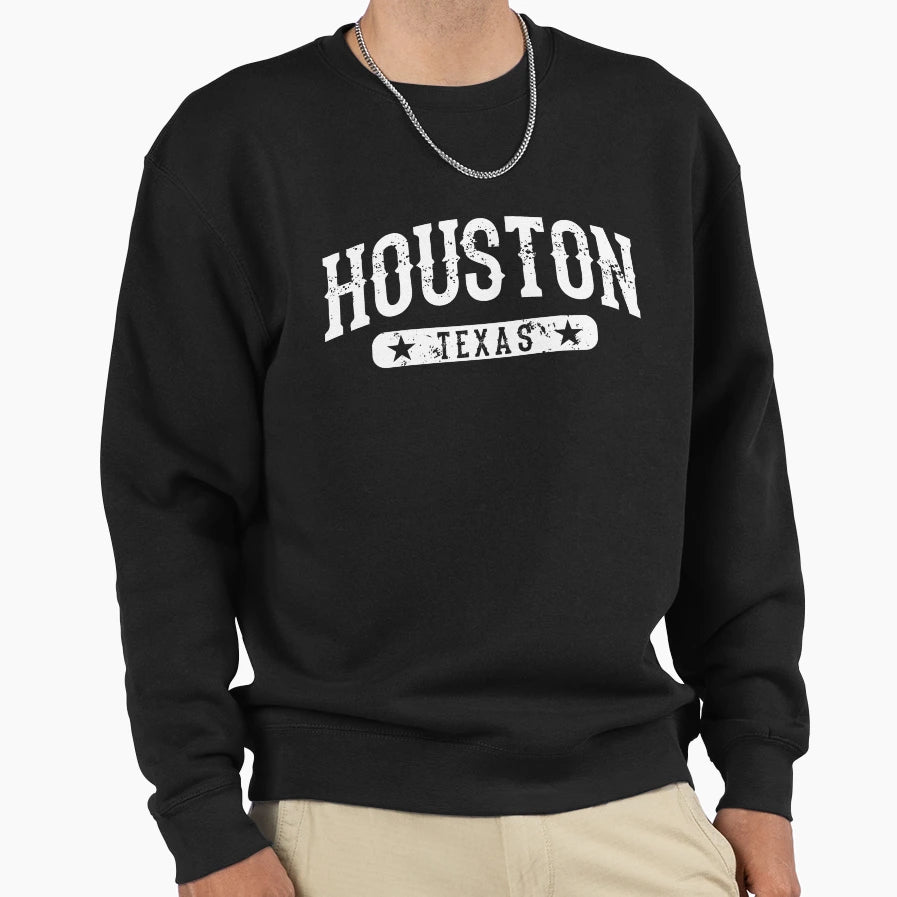 Houston Texas Sweatshirt - Fun Novelty Design Men Women - T-Shirt, Sweatshirt, Hoodie