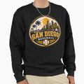 San Diego Sports Logo Coastal Hoodie - Custom Art Print for Adults - T-Shirt, Sweatshirt, Hoodie