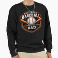 Baltimore Baseball Dad Orange Black T-Shirt - Novelty Apparel Men Women - T-Shirt, Sweatshirt, Hoodie