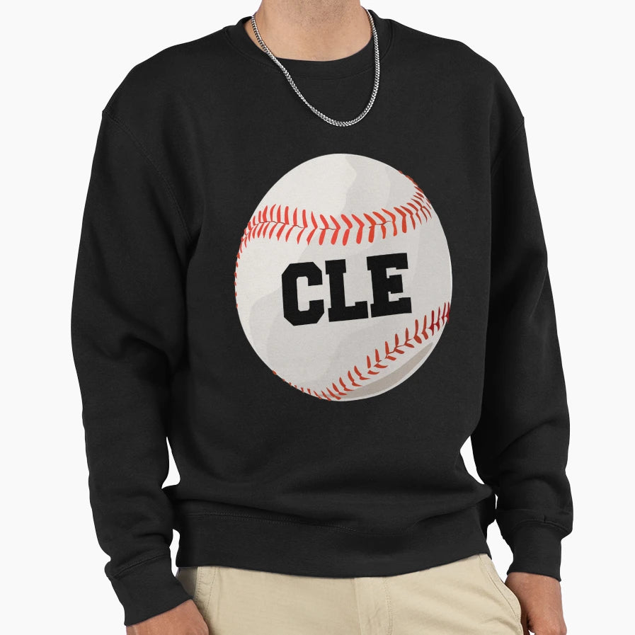 Cleveland Ohio Baseball Heart Cle T-Shirt - Unique Graphic for Adults - T-Shirt, Sweatshirt, Hoodie