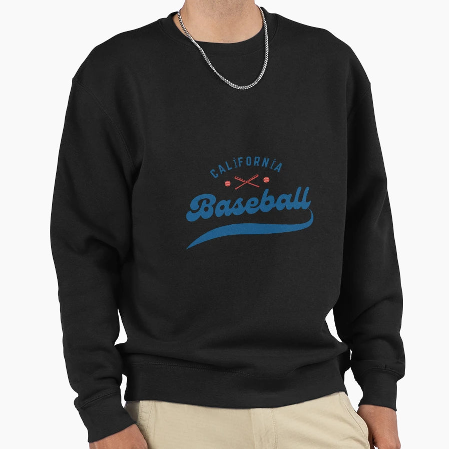 California Baseball Sweatshirt - Custom Art Print for Adults - T-Shirt, Sweatshirt, Hoodie
