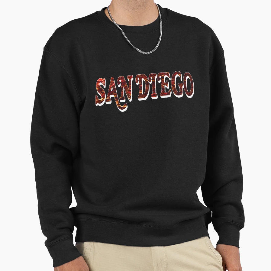 San Diego California Sweatshirt - Casual Everyday Wear Unisex - T-Shirt, Sweatshirt, Hoodie