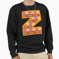Mirrored Z Sweatshirt - Unique Graphic for Adults - T-Shirt, Sweatshirt, Hoodie