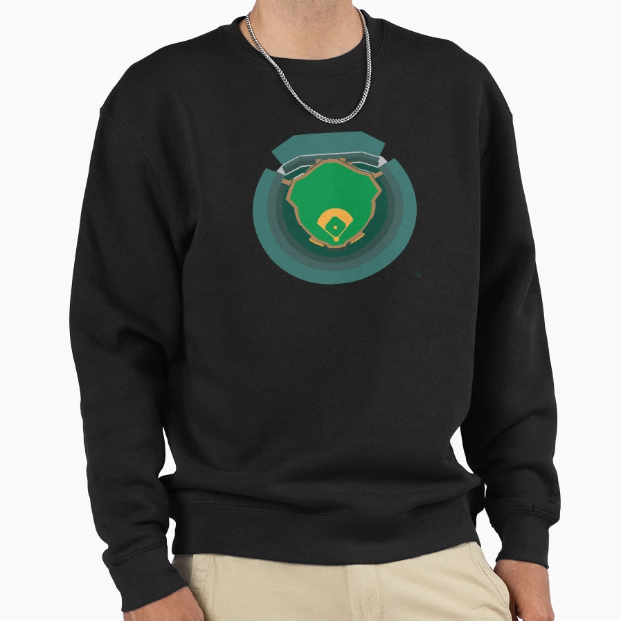 Oakland Coliseum Sweatshirt - Unique Graphic for Adults - T-Shirt, Sweatshirt, Hoodie