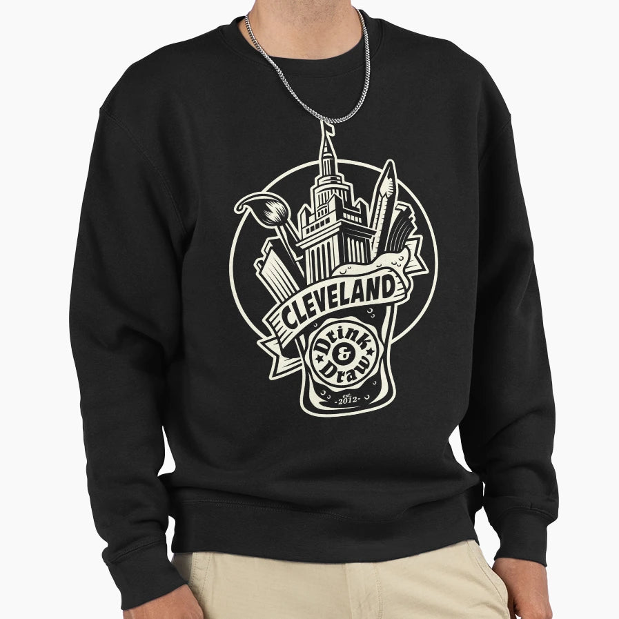 Cleveland Drink Draw 2019 Logo Sweatshirt - Aesthetic Graphic Men Women - T-Shirt, Sweatshirt, Hoodie