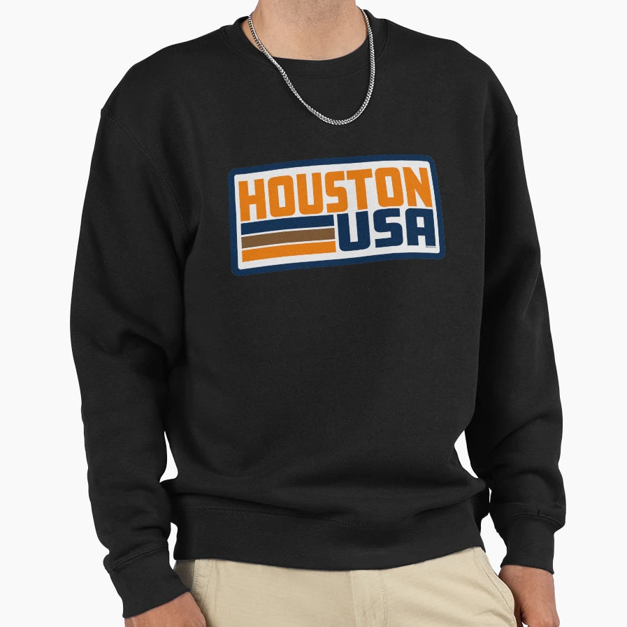 Houston Texas Sweatshirt - Unique Graphic Men Women - T-Shirt, Sweatshirt, Hoodie
