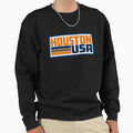 Houston Texas Sweatshirt - Unique Graphic Men Women - T-Shirt, Sweatshirt, Hoodie