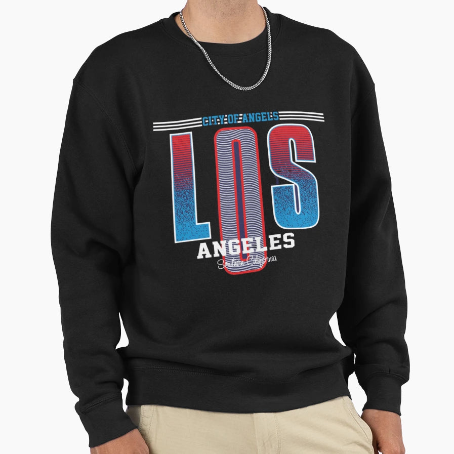 Los Angeles Sweatshirt - Aesthetic Graphic Men Women - T-Shirt, Sweatshirt, Hoodie