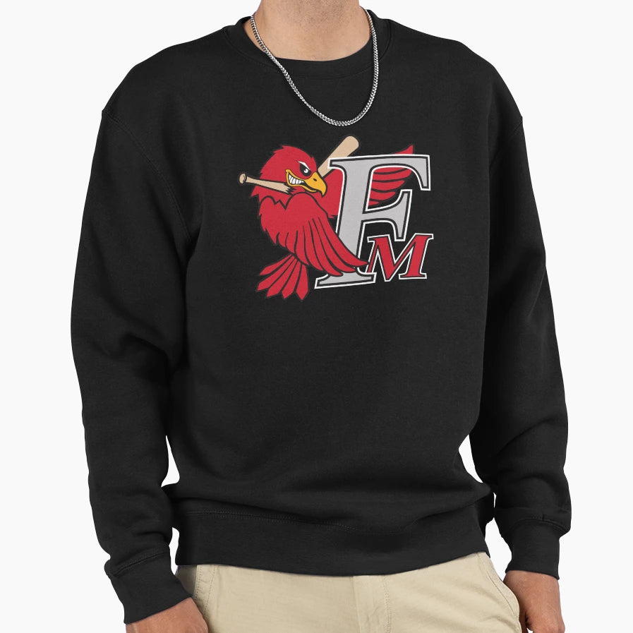 Fargo Moorhead Redhawks Sweatshirt - Fun Novelty Design for Adults - T-Shirt, Sweatshirt, Hoodie