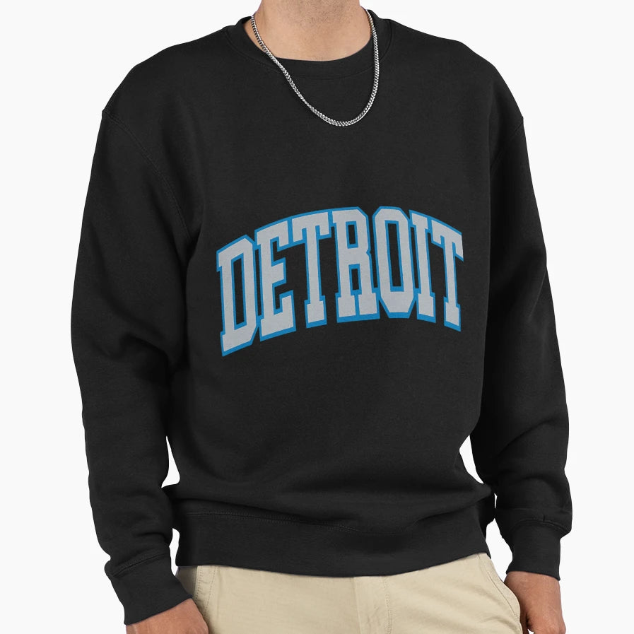 Detroit Football Sport City Pride Sweatshirt - Casual Everyday Wear Unisex - T-Shirt, Sweatshirt, Hoodie