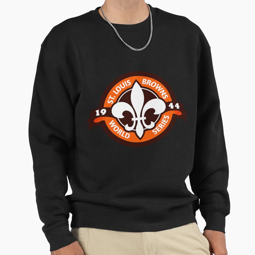 Defunct St Louis Browns Baseball Sweatshirt - Custom Art Print for Adults - T-Shirt, Sweatshirt, Hoodie