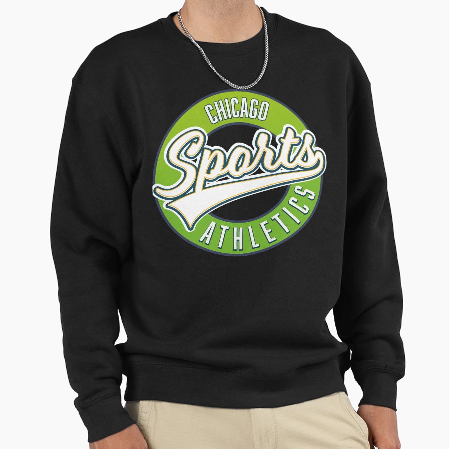 Chicago Sports Athletic Sweatshirt - Trendy Graphic Unisex - T-Shirt, Sweatshirt, Hoodie