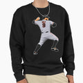 Brandon Belt 9 Make Throw Sweatshirt - Minimalist Print Men Women - T-Shirt, Sweatshirt, Hoodie