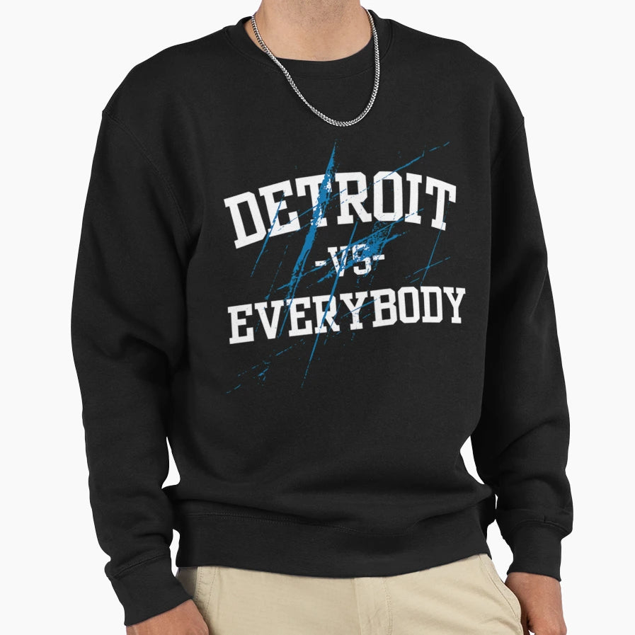 Football Detroit Lions Sweatshirt - Graphic Print for Adults - T-Shirt, Sweatshirt, Hoodie