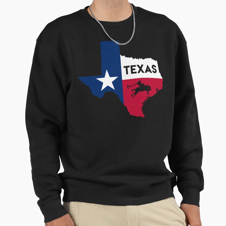 Texas Is Lone Star State Sweatshirt - Unique Graphic Men Women - T-Shirt, Sweatshirt, Hoodie
