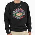 Baseball Stadium Sweatshirt - Minimalist Print Unisex - T-Shirt, Sweatshirt, Hoodie