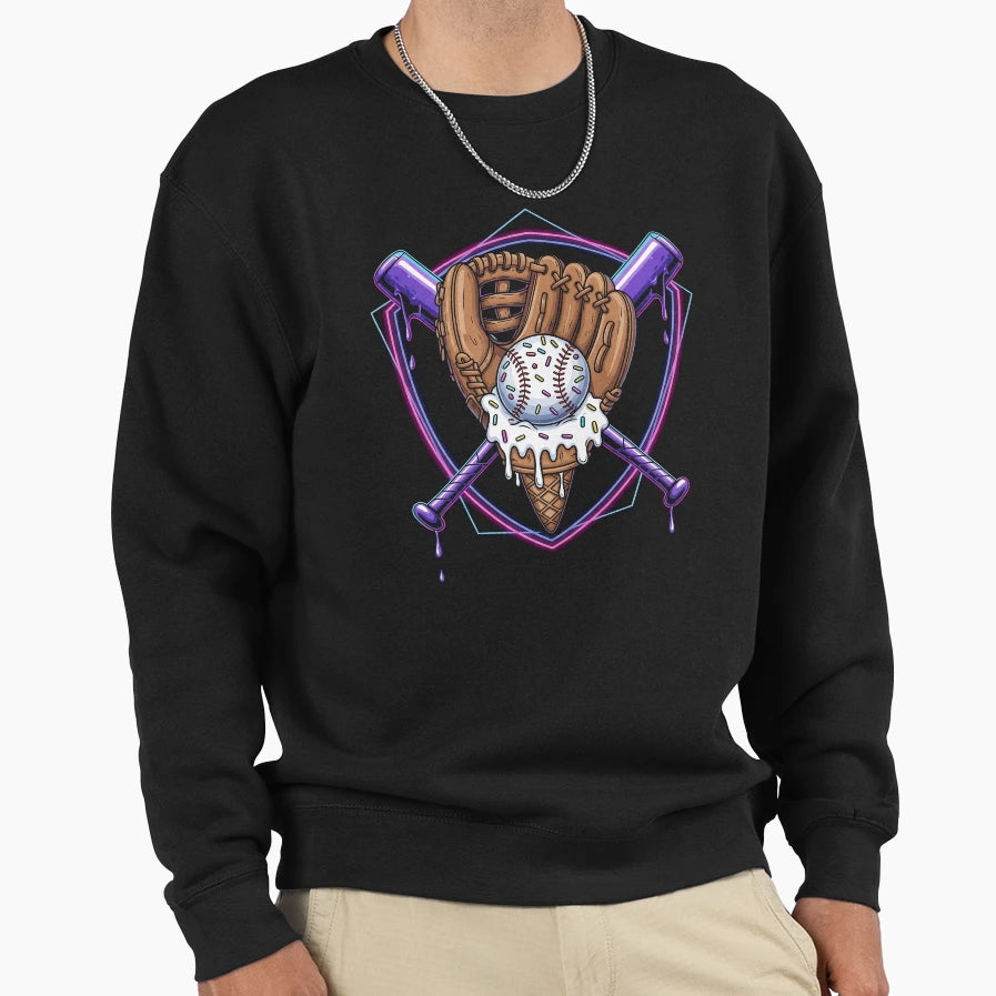 Baseball Lifestyle 101 Baseball Drip Sweatshirt - Custom Art Print Unisex - T-Shirt, Sweatshirt, Hoodie