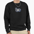 Be Star Contrast Initials Sweatshirt - Casual Everyday Wear for Adults - T-Shirt, Sweatshirt, Hoodie