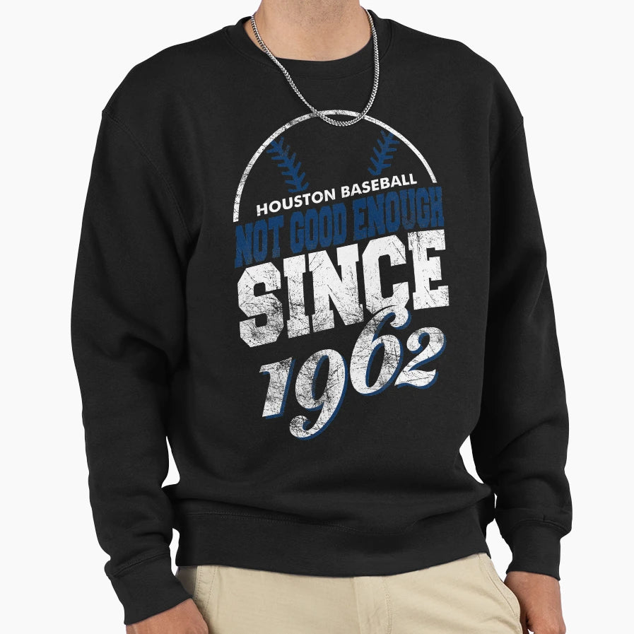 Houston Baseball 2 Sweatshirt - Trendy Graphic for Adults - T-Shirt, Sweatshirt, Hoodie