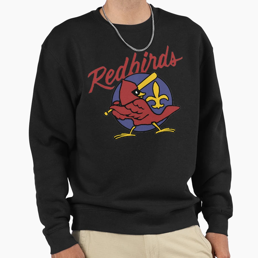 Louisville Redbirds Minor League Sweatshirt - Minimalist Print Unisex - T-Shirt, Sweatshirt, Hoodie