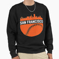 San Francisco Cali Skyline Sweatshirt - Fun Novelty Design for Adults - T-Shirt, Sweatshirt, Hoodie