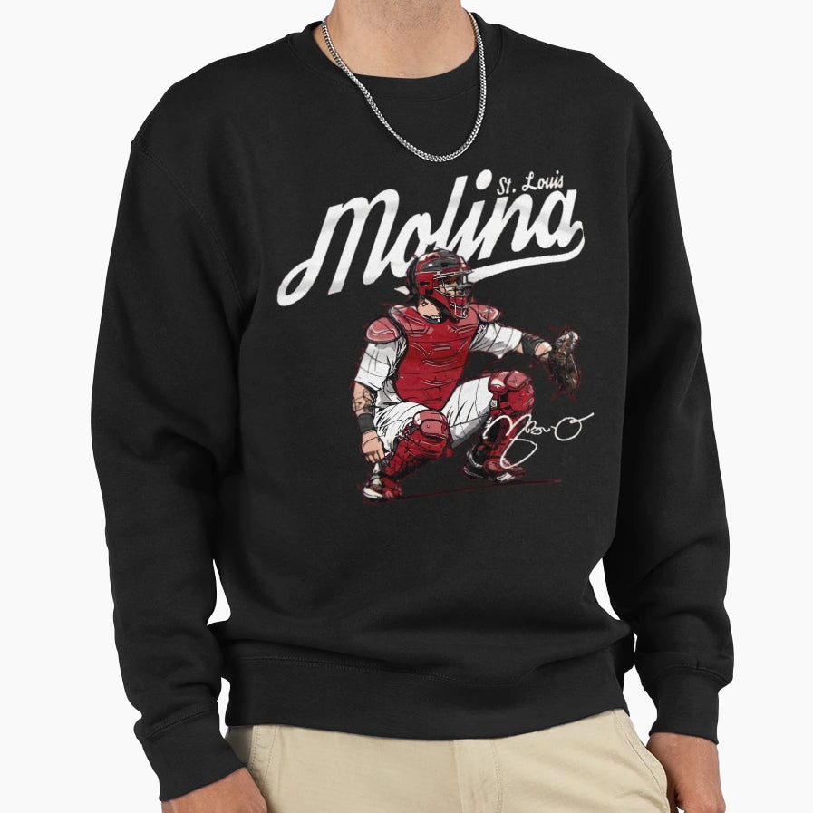 Yadier Molina Sweatshirt - Graphic Print Unisex - T-Shirt, Sweatshirt, Hoodie