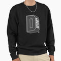 Detroit Sweatshirt - Minimalist Print Men Women - T-Shirt, Sweatshirt, Hoodie