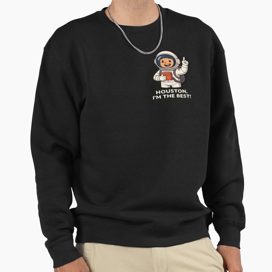 Funny Astronaut Sweatshirt - Unique Graphic for Adults - T-Shirt, Sweatshirt, Hoodie