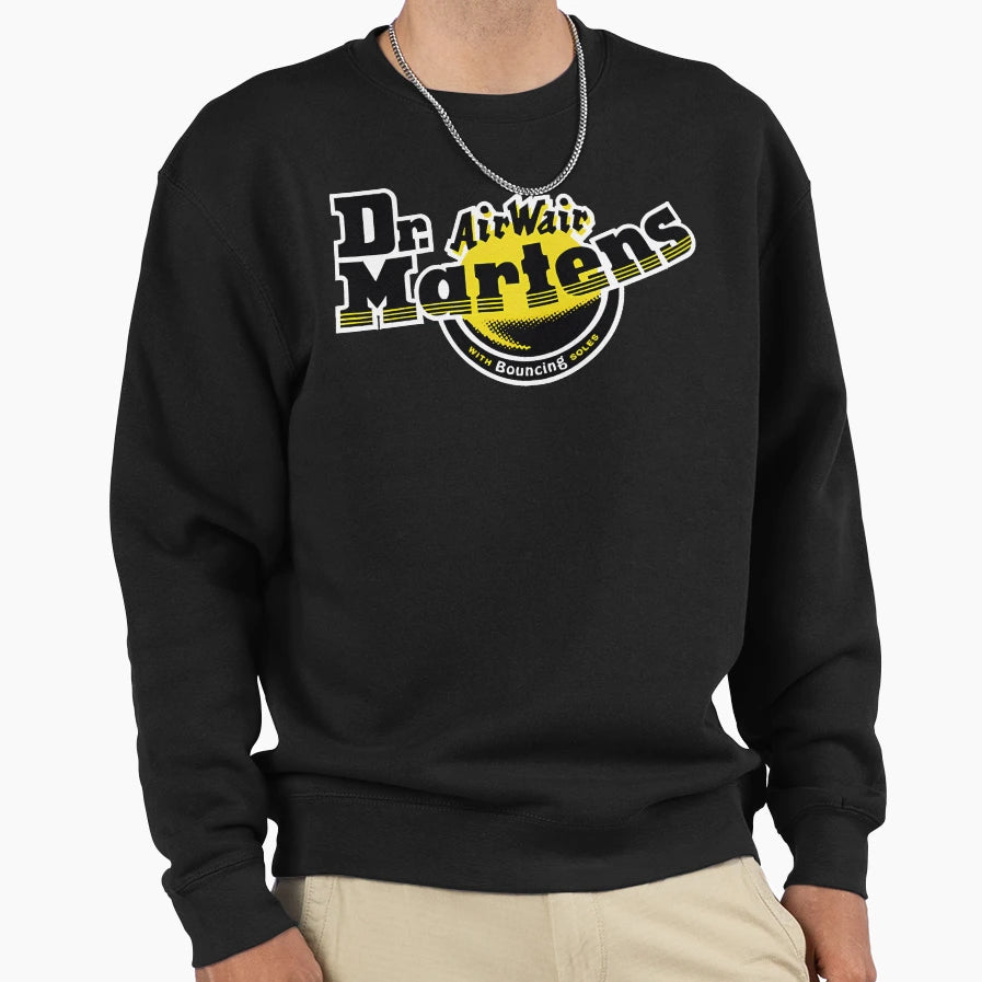Dr Marten Logo Sweatshirt - Unique Graphic Men Women - T-Shirt, Sweatshirt, Hoodie
