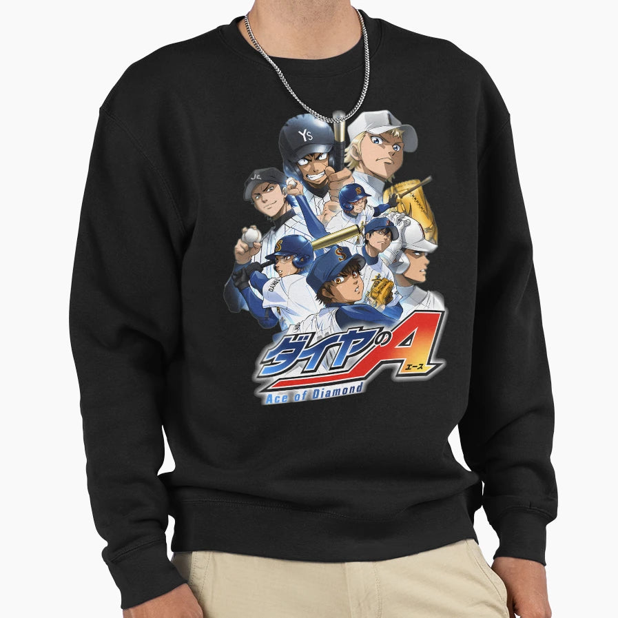 Diamond No Ace Sweatshirt - Aesthetic Graphic Unisex - T-Shirt, Sweatshirt, Hoodie