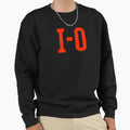 Scarlet Half I O O H I O Ohio Sweatshirt - Fun Novelty Design for Adults - T-Shirt, Sweatshirt, Hoodie