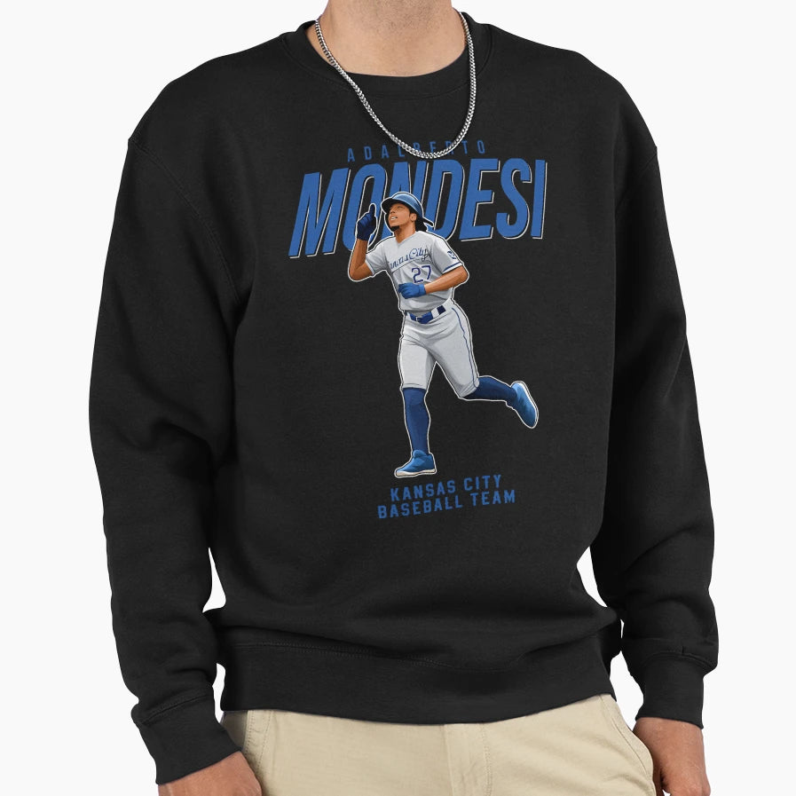 Adalberto Mondesi 27 Kansas City Sweatshirt - Graphic Print Men Women - T-Shirt, Sweatshirt, Hoodie