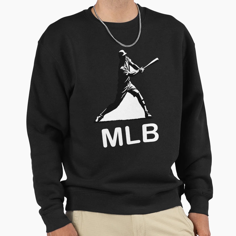 Funny Baseball Player Sports Fan Sweatshirt - Novelty Apparel Men Women - T-Shirt, Sweatshirt, Hoodie