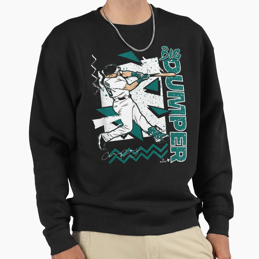 Cal Raleigh Big Dumper 90S Seattle Sweatshirt - Trendy Graphic Men Women - T-Shirt, Sweatshirt, Hoodie