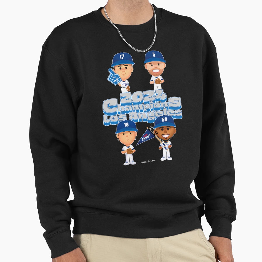 2024 Champions Los Angeles Sweatshirt - Custom Art Print for Adults - T-Shirt, Sweatshirt, Hoodie