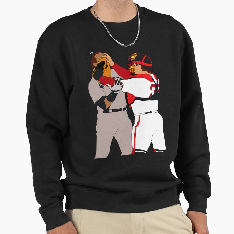 Jason Varitek Alex Rodriguez Brawl Sweatshirt - Unique Graphic Unisex - T-Shirt, Sweatshirt, Hoodie