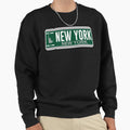 New York Ticket Sweatshirt - Aesthetic Graphic Men Women - T-Shirt, Sweatshirt, Hoodie