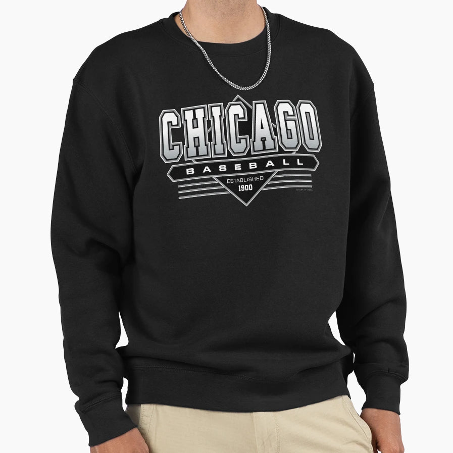 Chicago Baseball White Sox Inspired Sweatshirt - Fun Novelty Design Unisex - T-Shirt, Sweatshirt, Hoodie