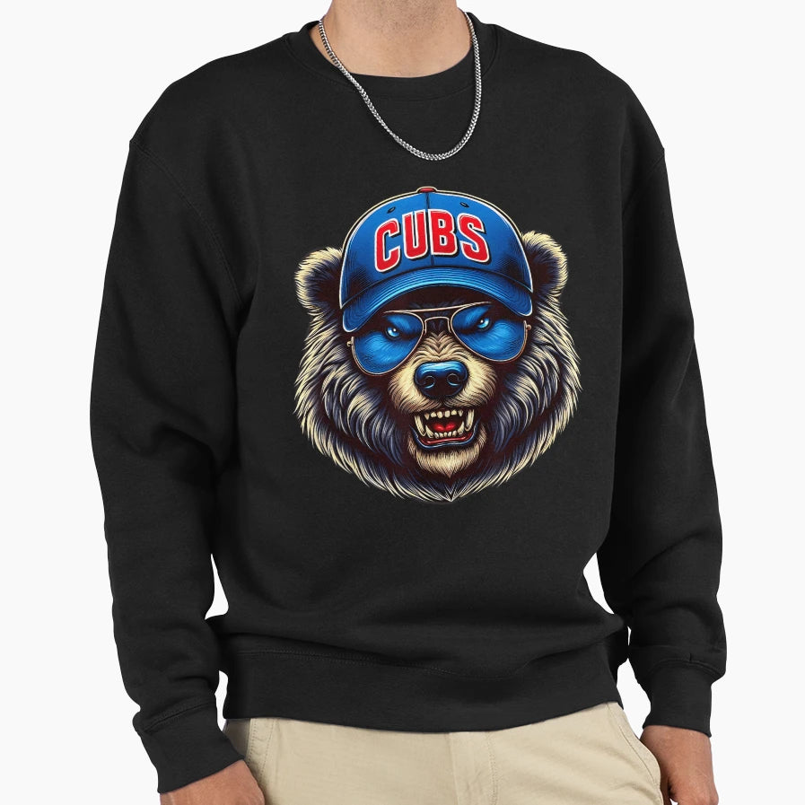 Cubs Throwback Gift Baseball Fan Sweatshirt - Streetwear Style Men Women - T-Shirt, Sweatshirt, Hoodie