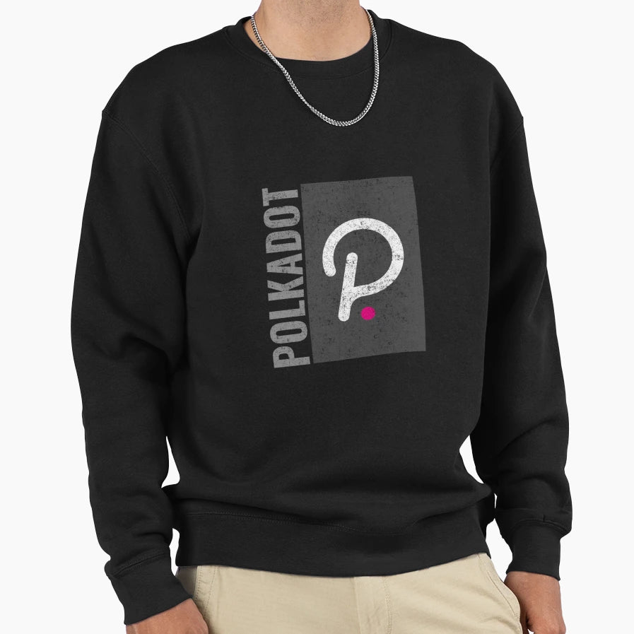 Polkadot Crypto Sweatshirt - Unique Graphic Men Women - T-Shirt, Sweatshirt, Hoodie