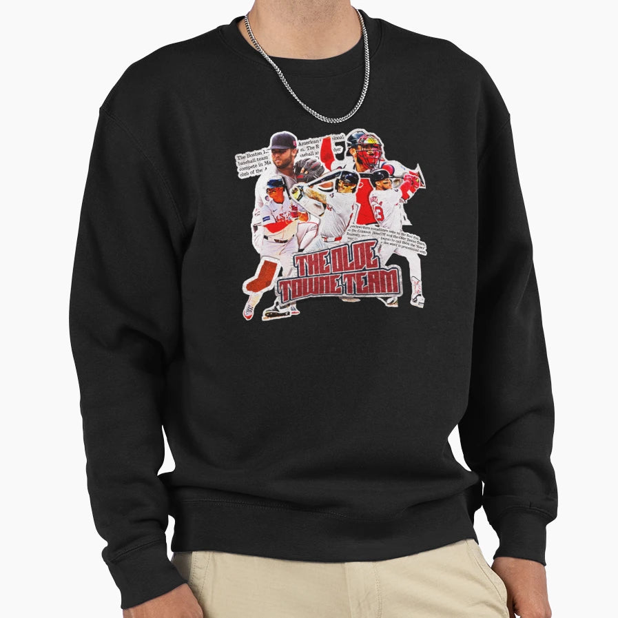 Team Boston Squad Pete Rose Sweatshirt - Minimalist Print Men Women - T-Shirt, Sweatshirt, Hoodie