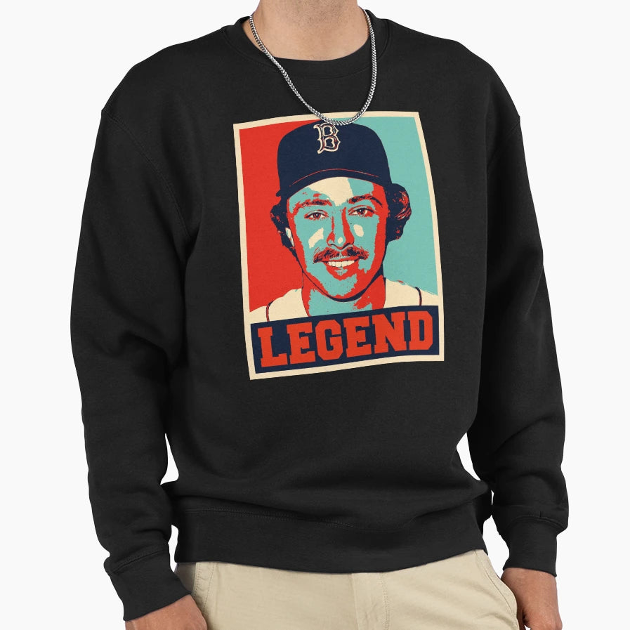Legend Jerry Remy Sweatshirt - Trendy Graphic Men Women - T-Shirt, Sweatshirt, Hoodie