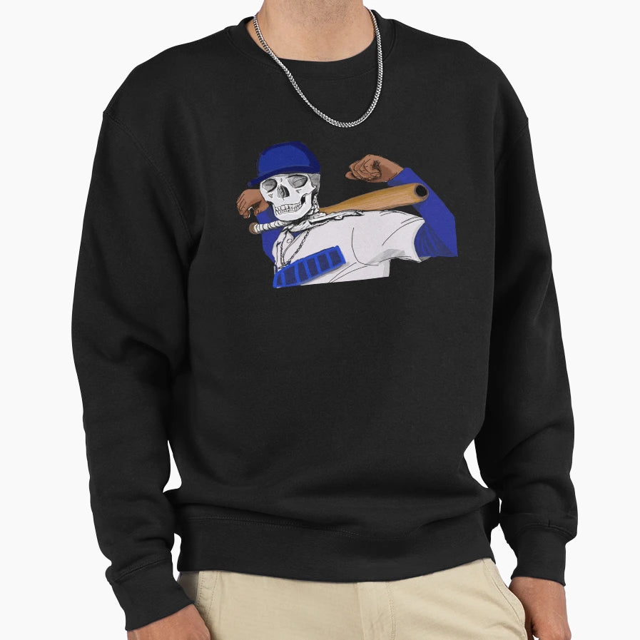Skull Player Sweatshirt - Streetwear Style for Adults - T-Shirt, Sweatshirt, Hoodie