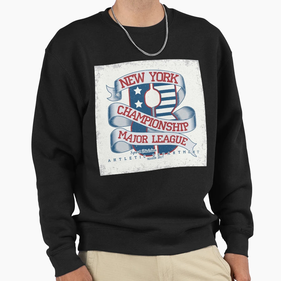 Baseball New York Sweatshirt - Streetwear Style Men Women - T-Shirt, Sweatshirt, Hoodie