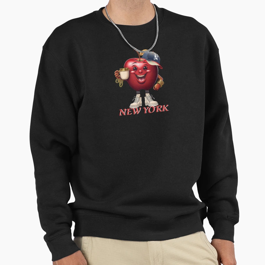 New York Sweatshirt - Fun Novelty Design for Adults - T-Shirt, Sweatshirt, Hoodie