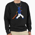 8 Bit Chicago Pixel Baseball Sweatshirt - Casual Everyday Wear Unisex - T-Shirt, Sweatshirt, Hoodie