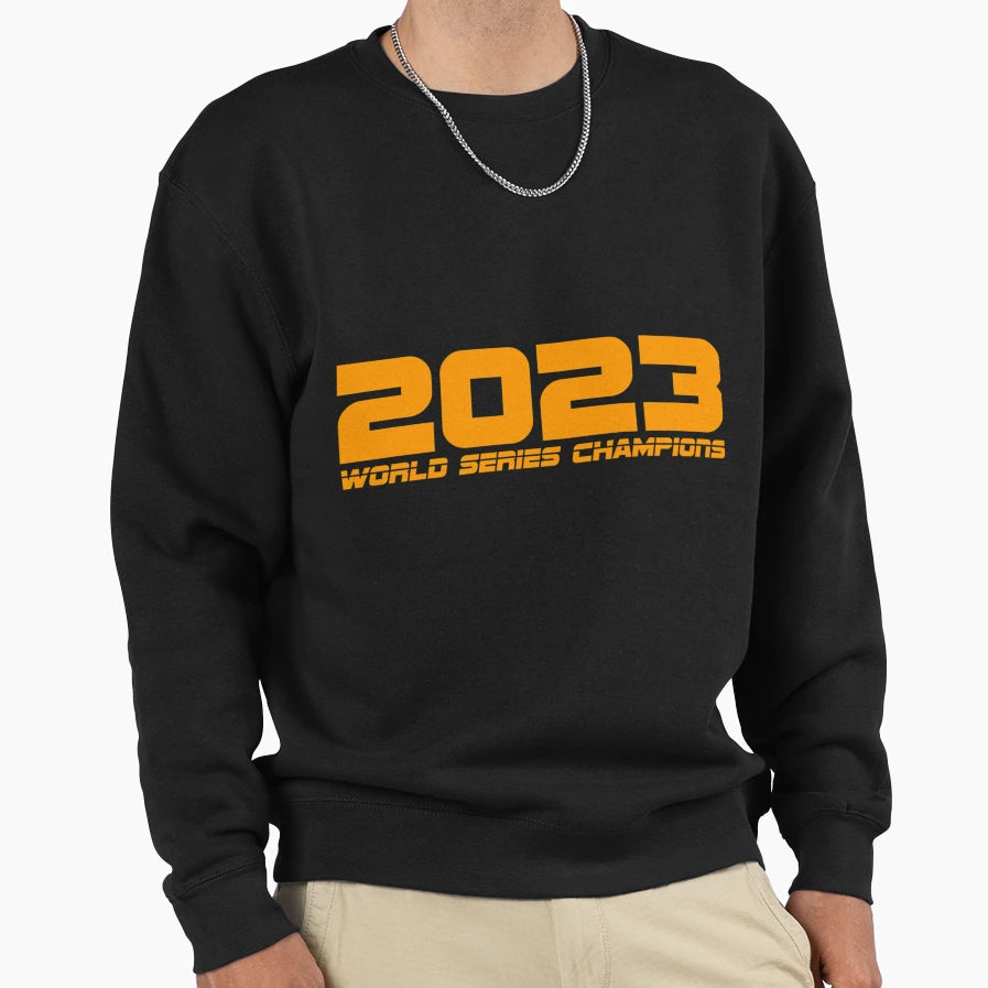 2023 World Series Champions Sweatshirt - Minimalist Print Men Women - T-Shirt, Sweatshirt, Hoodie